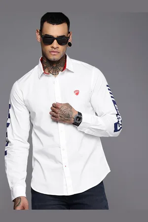 DUCATI Pure Cotton Casual Shirt