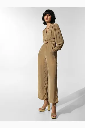 ONLY Women V-Neck Basic Jumpsuit