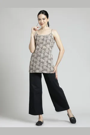 Jaipur Floral Printed Cotton Strappy Top