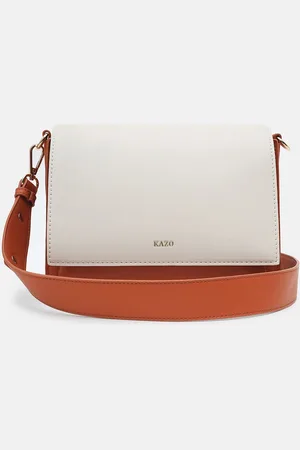 Kazo Structured Sling Bag with Tasselled