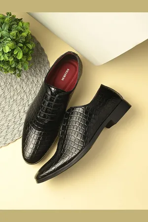 Killer Men Textured Formal Derbys