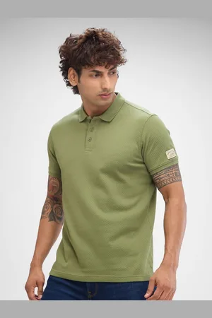 SPYKAR Men Polo Collar Solid Slim Fit T-shirt