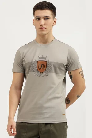Benetton Men Graphic Printed Round Neck Pure Cotton T-Shirt