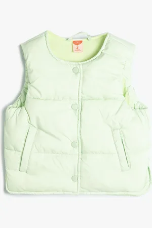 Koton Girls Sleeveless Jacket