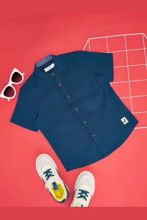 Pantaloons Boys Opaque Casual Shirt