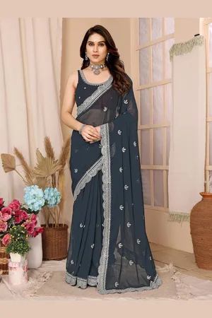 VAIRAGEE Embellished Sequinned Saree
