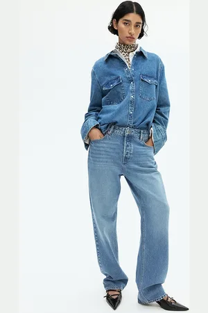 H&M Women Ladies Straight Jeans