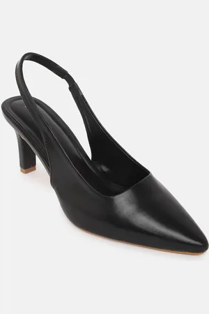 Marc Loire Women PU Pointed Toe Kitten Pumps