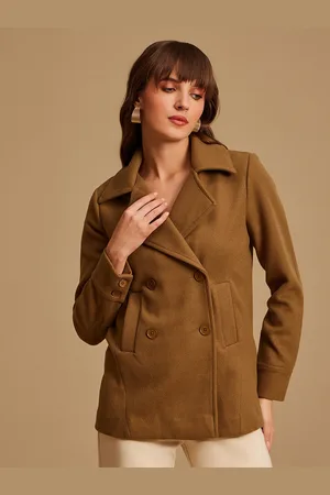 Kazo Women Double Breasted Overcoat