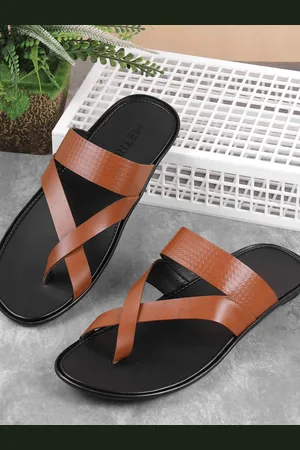 Metro Men Leather Comfort Sandals