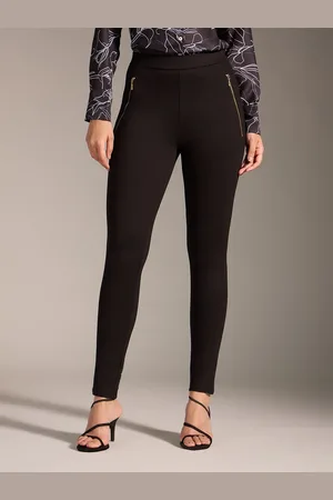 20Dresses Women Solid High Waist Skinny Fit Jeggings