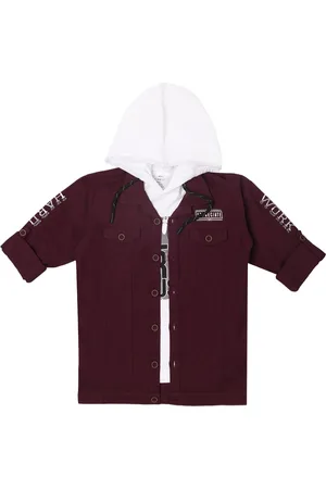 CAVIO Boys Lightweight Cotton Tailored Jacket& T-Shirt
