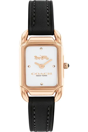 Coach Women Cadie Dial & Leather Straps Analogue Watch 14504027