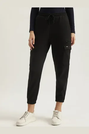 Elle Women Cotton Joggers Trousers