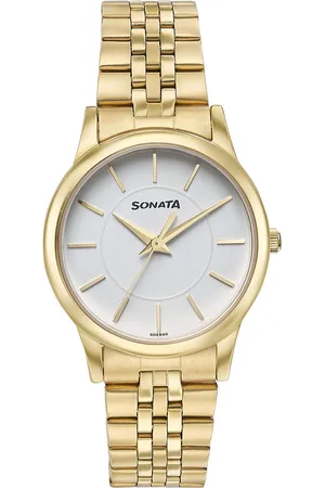 Sonata Women Printed Analogue Watch 87061YM01W