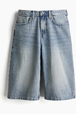 H&M Women Pure Cotton Denim Shorts