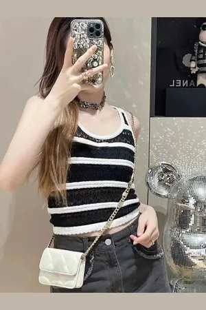 Stylecast Women Horizontal Striped Round Neck Top
