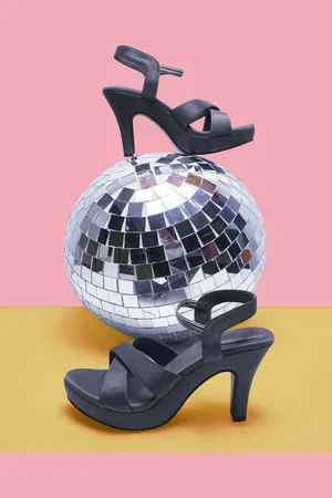 JM Looks Women Kitten Heels Sandals