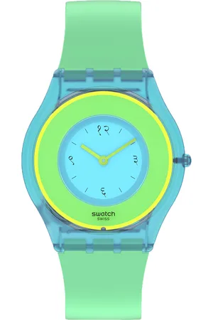 Swatch Unisex Skeleton Dial & Straps Analogue Watch SS08Z100_WATCH