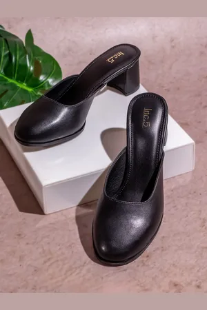 Inc 5 Toe Block Heel Mules