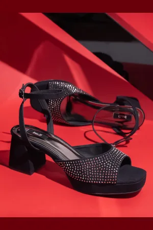 Inc 5 Embellished women Ethnic Block Sandals