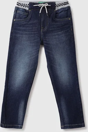 Benetton Boys Regular Fit Light Fade Jeans