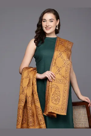 Cayman Woven Design Woollen Stole