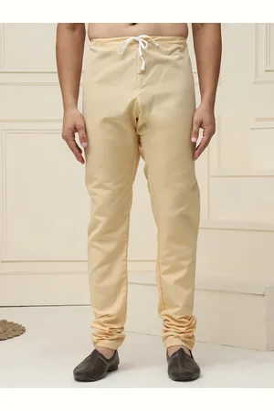 SOJANYA Men Solid Pure Cotton Mid-Rise Pyjamas