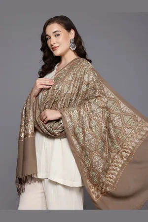 Cayman Woven Design Woollen Stole