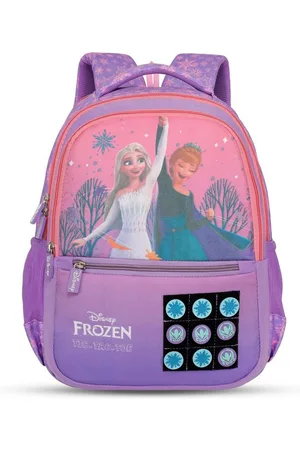 Priority Girls Elsa & Anna Printed Backpack