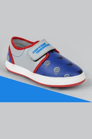 toothless Boys Avengers Printed Velcro Sneakers