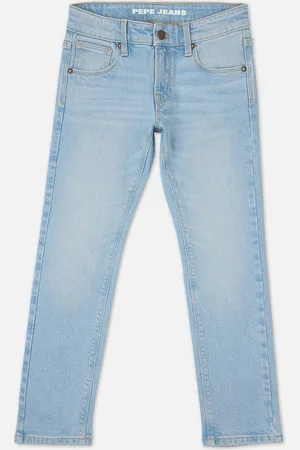 Pepe Jeans Boys Light Fade Clean Look Stretchable Jeans