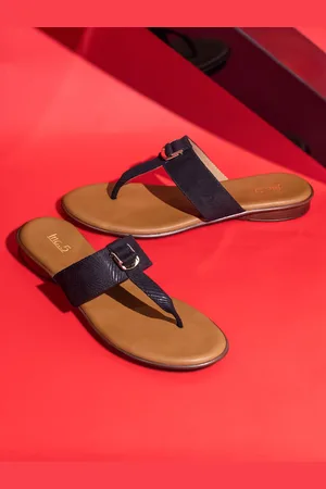 Inc 5 Women Party T-Strap Flats with Buckles