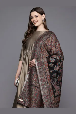 Cayman Woven Design Woollen Stole