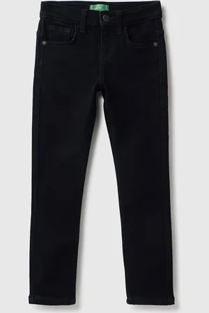 Benetton Boys Slim Fit Cotton Casual Jeans