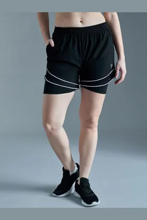 SG Women Printed Sports Shorts