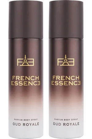 FRENCH ESSENCE Set of 2 Oud Royale Deodorants 99g Each
