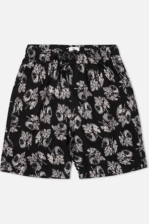 Pepe Jeans Boys Benji Floral Printed Twill Weave Pure Cotton Shorts