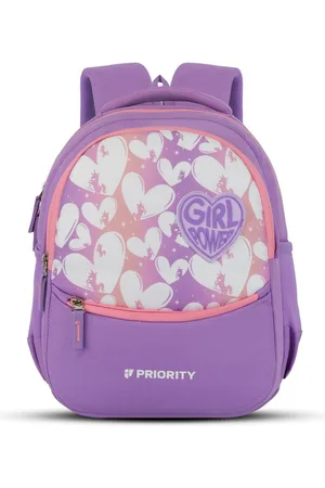 Priority Kids Heart Printed Backpack