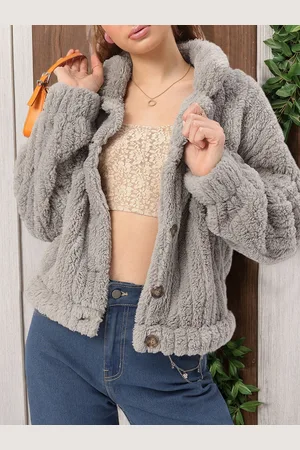 DressBerry Snug Chic Faux-Fur Jacket