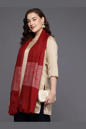 Cayman Woven Design Woollen Stole