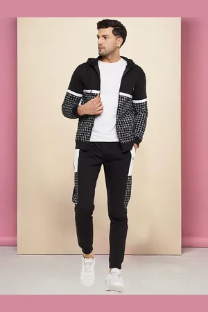 WILD WEST Colourblocked Hooded Neck Tracksuits