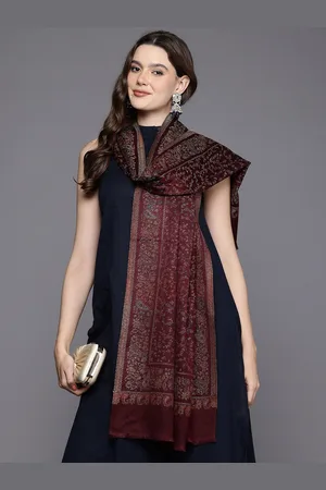 Cayman Woven Design Woollen Stole