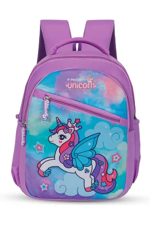 Priority Girls Unicorn Printed Backpack