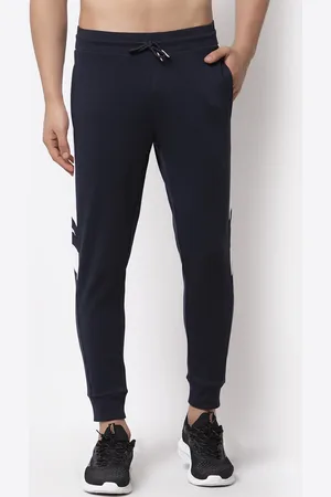 Red Tape Men Navy Blue Solid Training or Gym Regular Fit Joggers