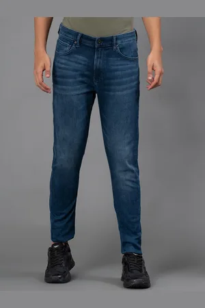 Red Tape Men Relaxed Fit Light Fade Clean Look Stretchable Jeans