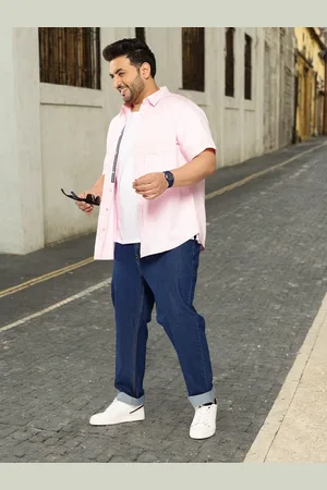 Sztori Men Plus Size Slim Fit Stretchable Jeans
