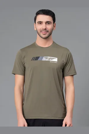 Red Tape Men Round Neck Regular Fit Activewear T-shirt