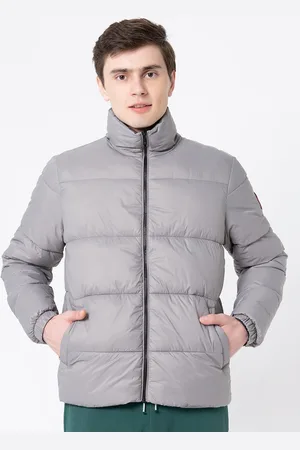 Red Tape Men Grey Padded Jacket