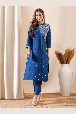 FASHOR Women Kurta with Trouser Set